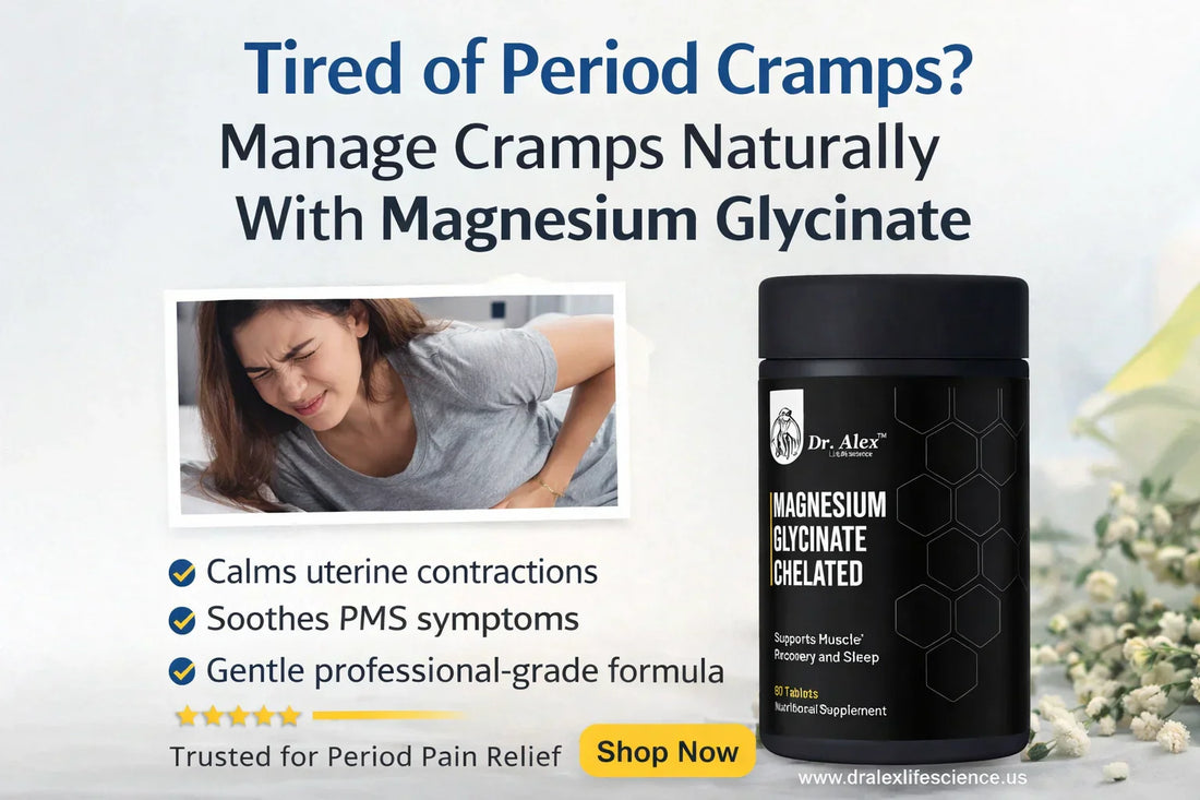 Best Magnesium for Period Cramps in the USA (Fast Relief Guide 2026)
