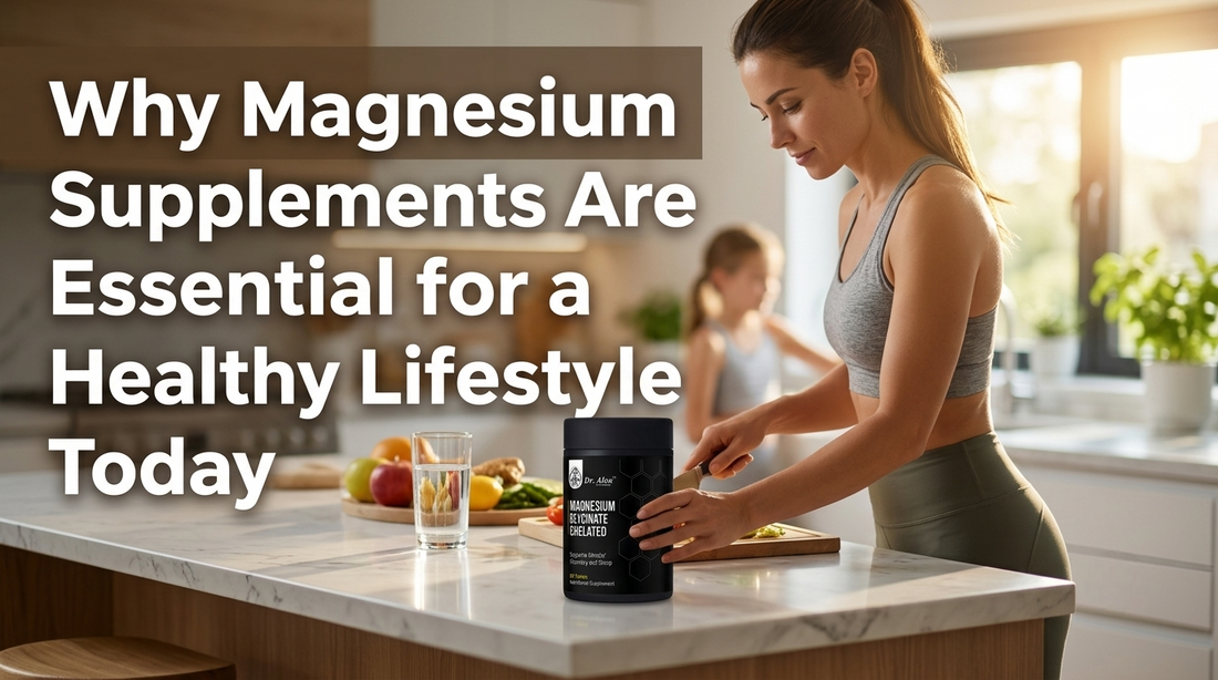 Why Magnesium Supplements Are Essential for a Healthy Lifestyle Today