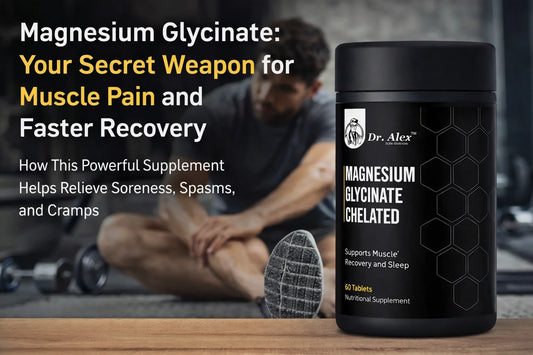 Magnesium Glycinate- The Secret Weapon for Muscles in Pain and Slow Recovery
