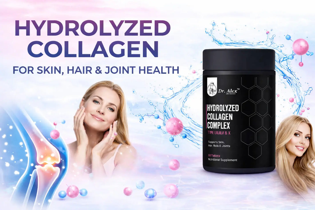 The Science Behind Hydrolyzed Collagen Benefits for Skin, Hair & Joint Health