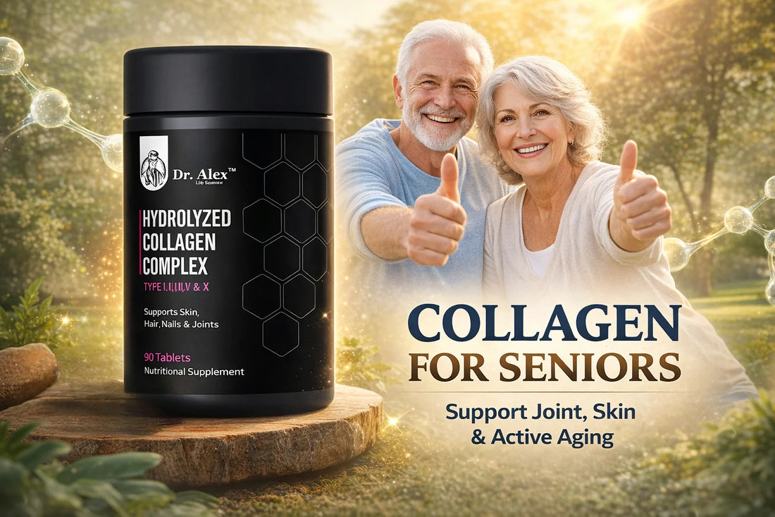  Top-rated collagen for seniors for Joint, Skin & Bone Health Support in the USA