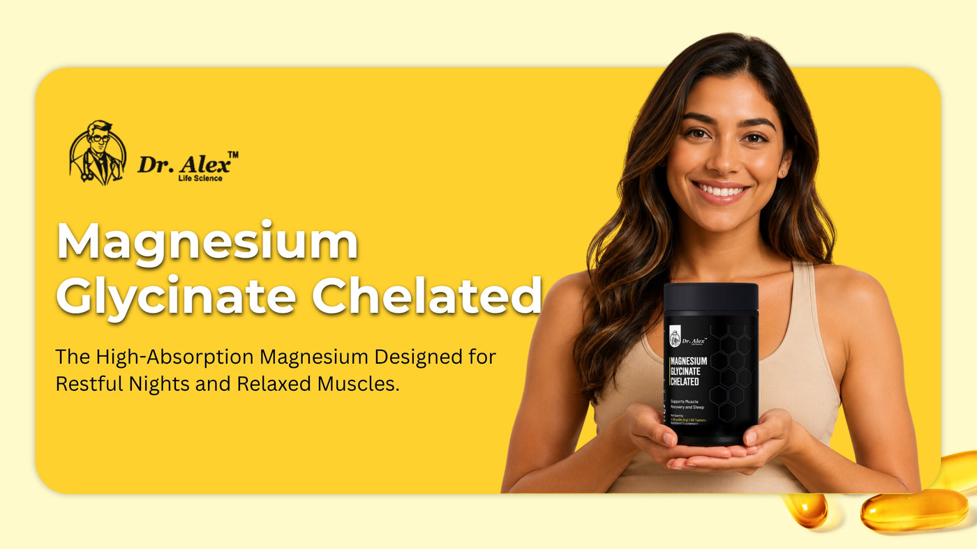 Daily Wellness Magnesium Glycinate | 60 Tablets | Daily Supplement Pack